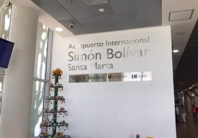 Aeropuerto Simón Bolívar Santa Marta llegadas