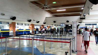 Aeropuerto de San Andrés por dentro